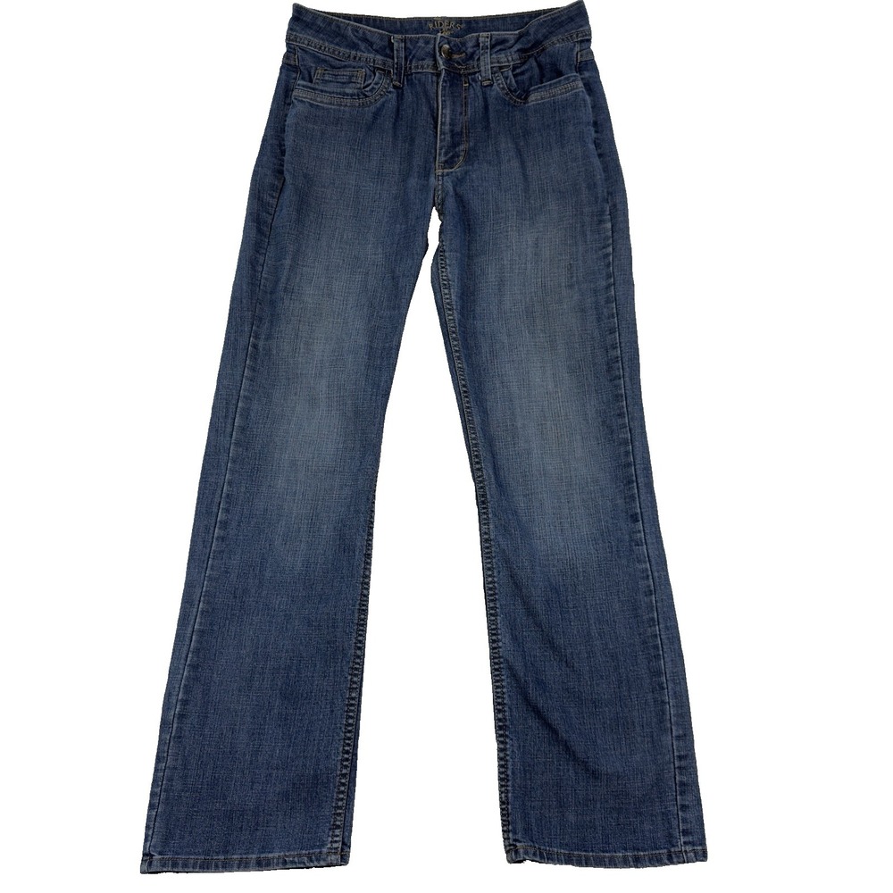 Riders by Lee Straight Leg Classic Fit Womens 12M ( 31x30½ Fit) Blue Denim Jeans